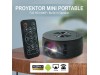  Luxuglow Proyektor Mini Portable LCD Full HD 1080P Build-in Speaker - YT200